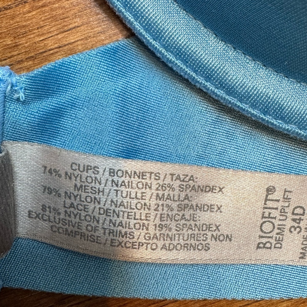 VICTORIA’S SECRET Vintage BIOFIT DEMI UPLIFT Bra - Picture 9 of 9